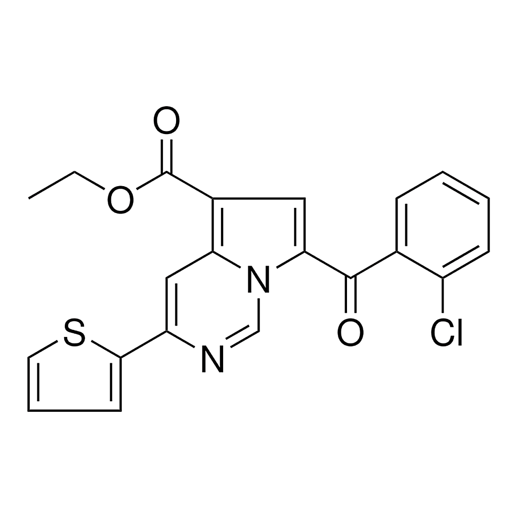 Merck ETHYL 7-(2-CHLOROBENZOYL)-3-(2-T - 10MG