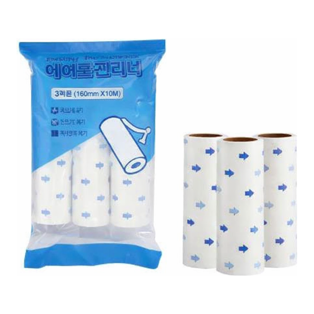 OFFICENEX 테이프 크리너 리필 (160mm*10M/3개입)