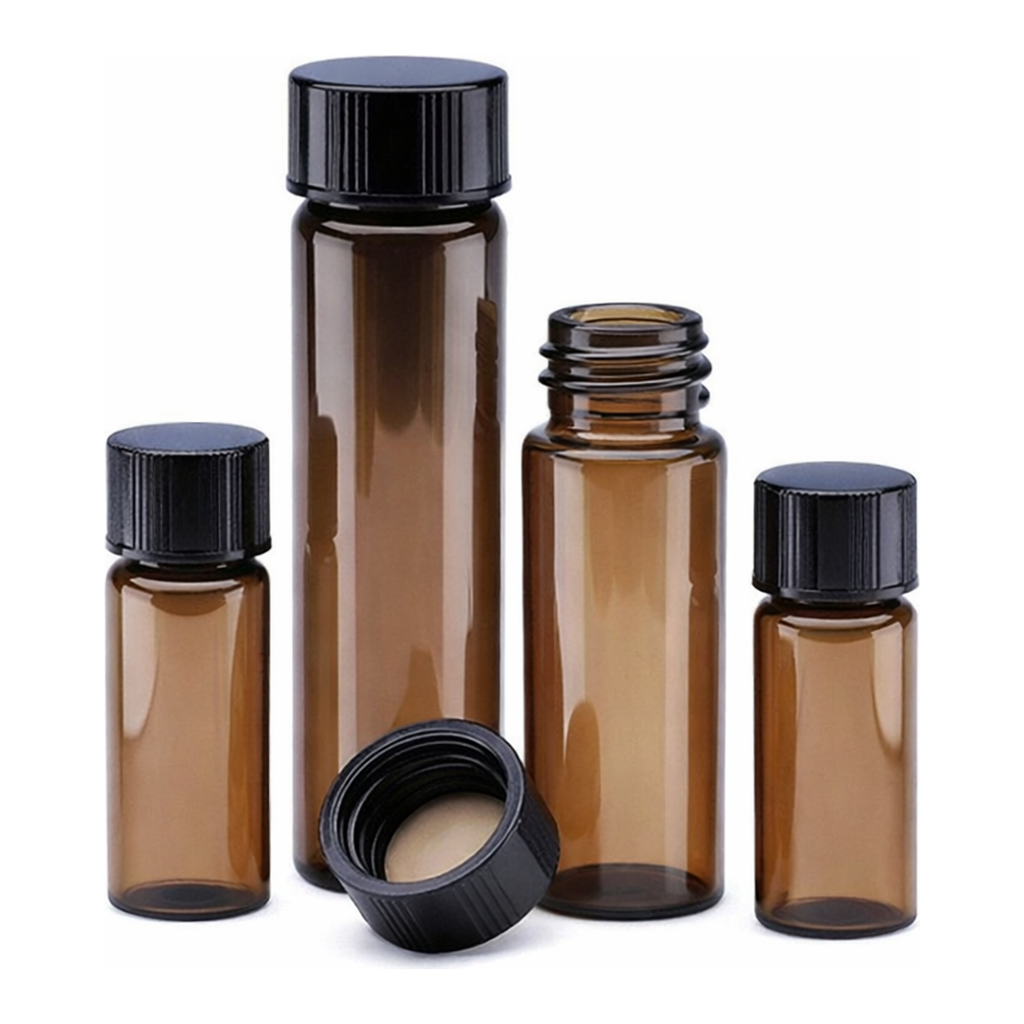 Thermo Fisher Scientific E-C Vial RBR LINED CAP Amber 2mL