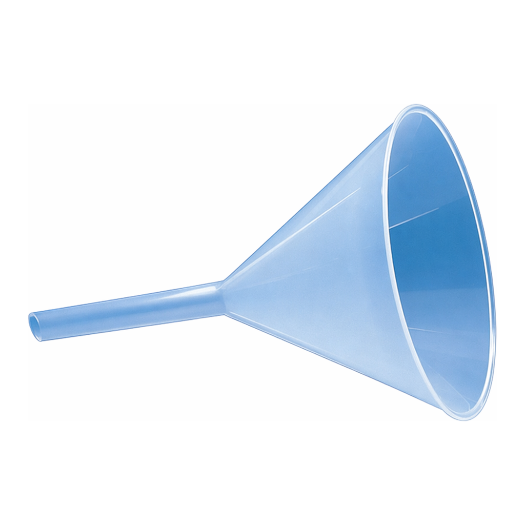 Merck BRAND(R) funnel with internal fluting