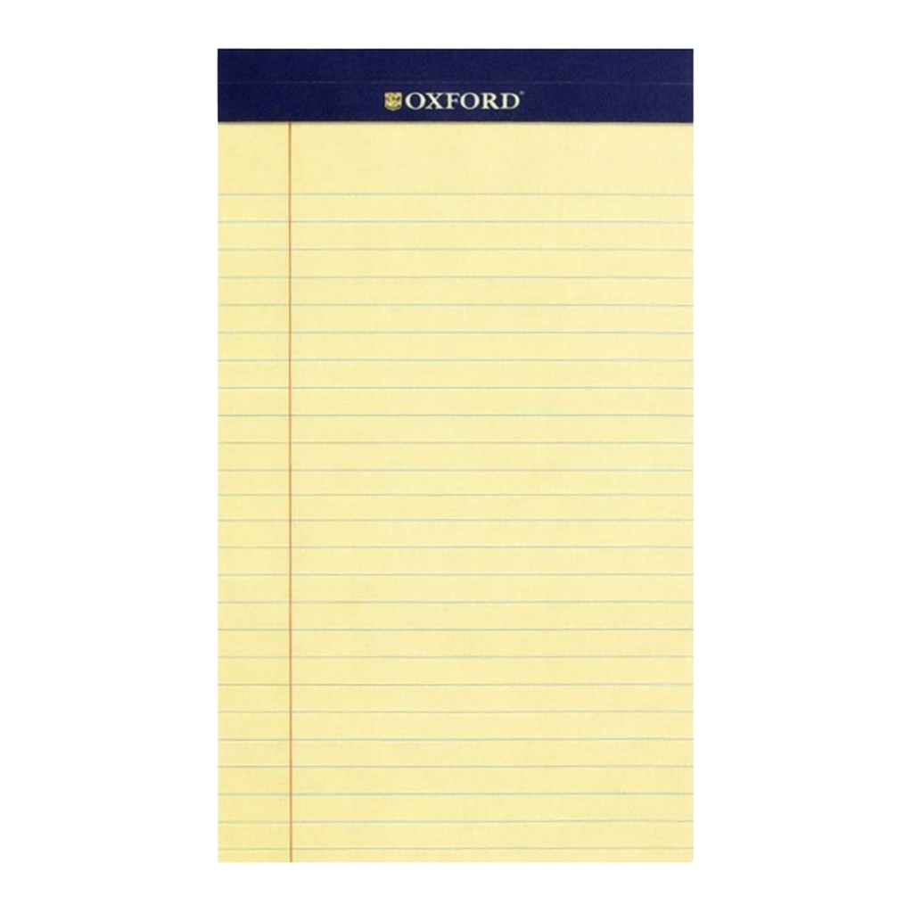 OFFICENEX 리갈패드 기자수첩 (노랑/50매/옥스포드/173x89mm)