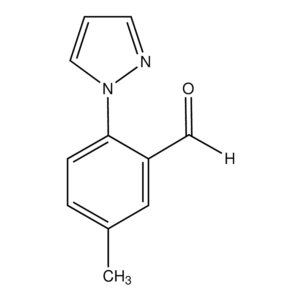 Merck 5-Methyl-2-(1H-pyrazol-1-yl)benzaldehyde