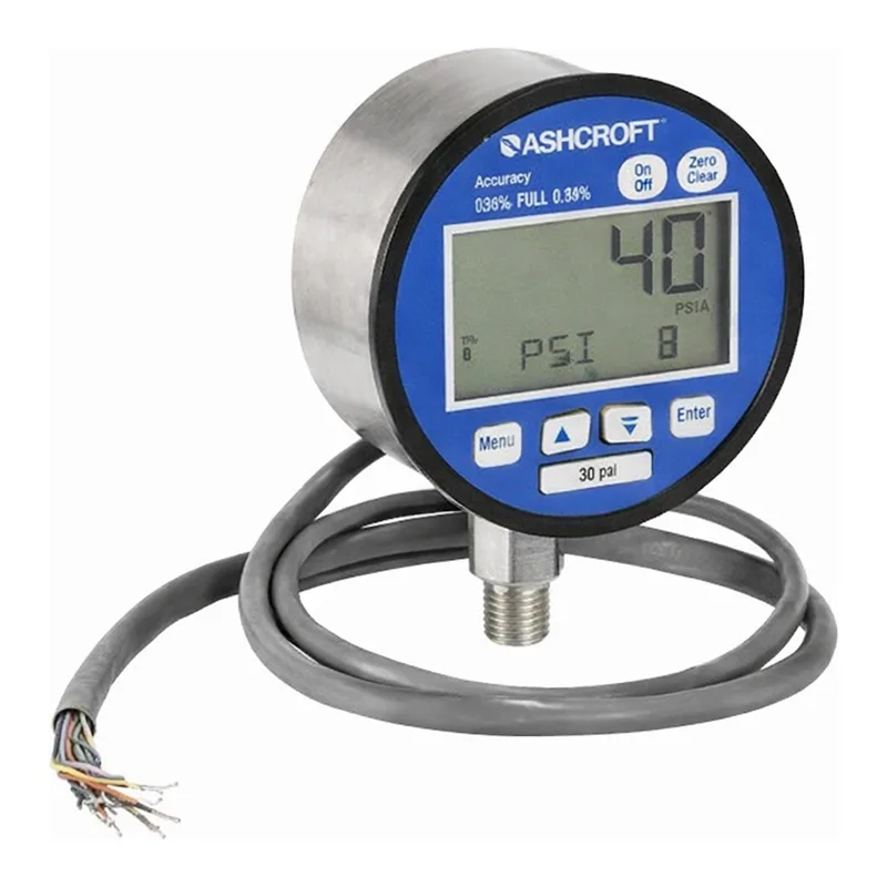 Thermo Fisher Scientific Digital Pressure 3 in. Gauge, 0 To 1000 psi, NPT(M) 1/4 in., Battery