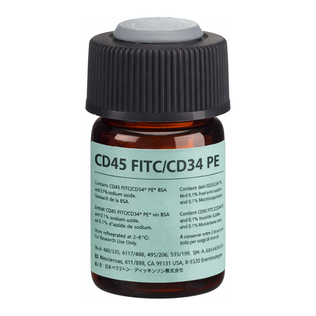 BD Anti-Human CD45 FITC/CD34 PE