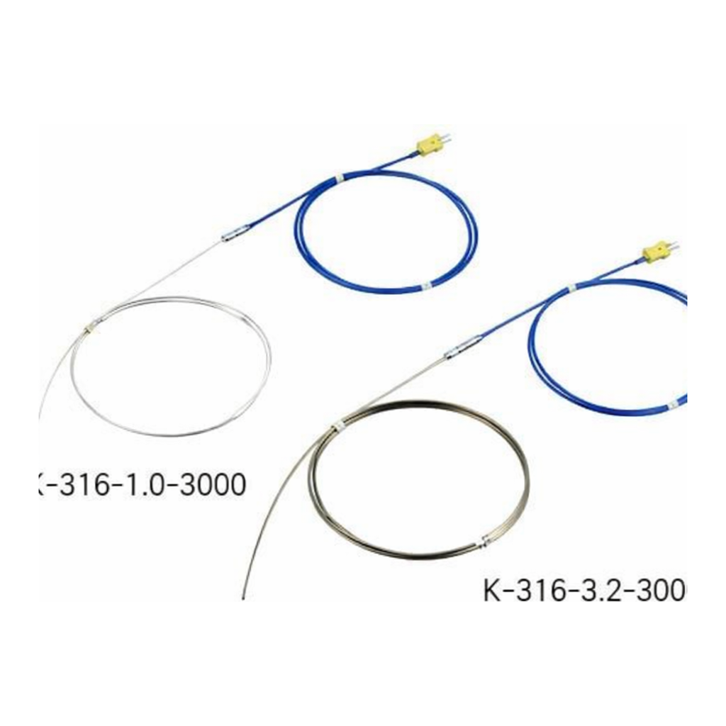 AS ONE K Thermocouple (5m·10m Sheath type), K 열전대 (5m·10m 시스 타입)