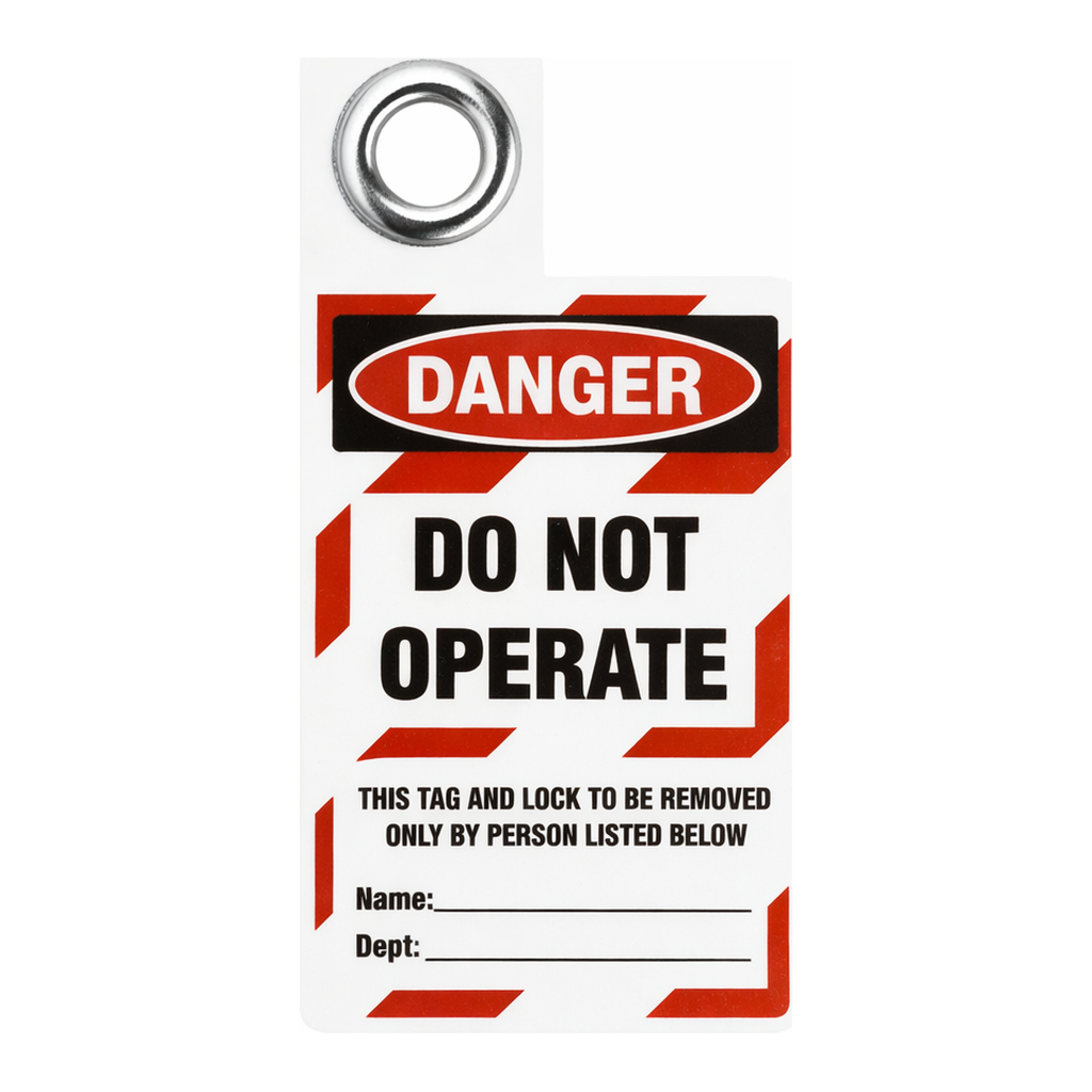 Brady Lockout Tags: DO NOT OPERATE