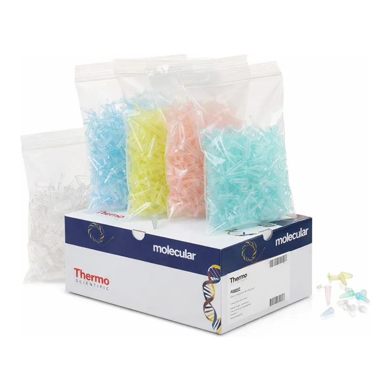 Thermo Fisher Scientific Tubes, 0.2 mL, flat cap, assorted colors