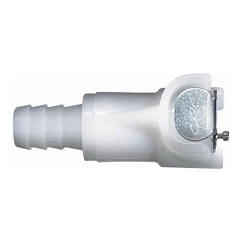 Thermo Fisher Scientific Quick-Disconnect Valved Hose Barb Fitting Body, 1/16 in. Tube, 1/8 in. Flow