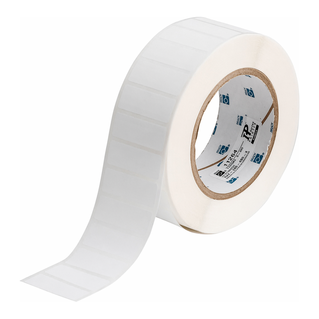 Brady FreezerBondz Cryogenic Matte Polyester Laboratory Labels for 3" Core Printers