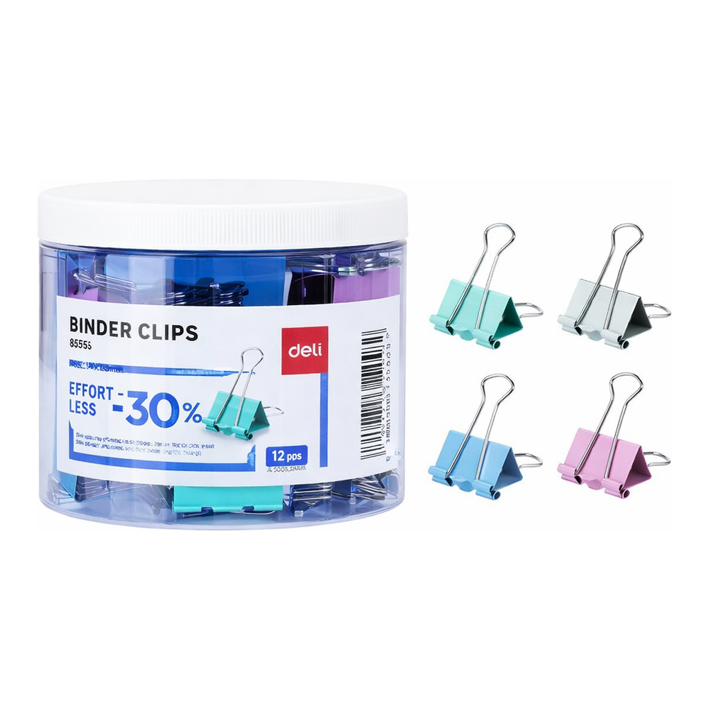 OFFICENEX 재고문의
델리 이지 더블클립 혼합 E8551S 50mm 12개(50*98)