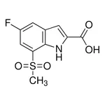 Merck 5-Fluoro-7-(methylsulfonyl)-1H-indole-2-carboxylic acid