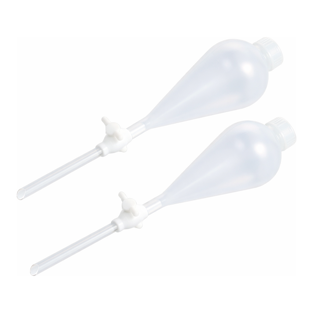 Daihan Science PFA Separating Funnel, Squibb 100 & 500㎖, 01(PFA), 04(FEP), Autoclavable<br>With