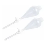 Daihan Science PFA Separating Funnel, Squibb 100 & 500㎖, 01(PFA), 04(FEP), Autoclavable<br>With