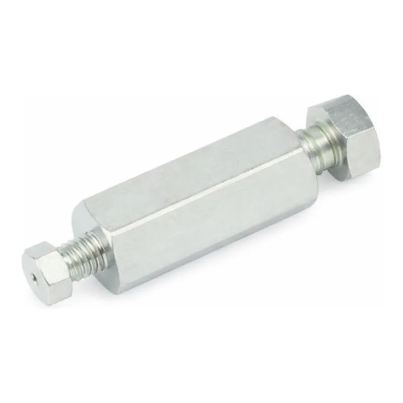Restek Connectors, Valco, Zero Dead Volume Internal Reducing Union 1/8in to 1/16in, 1/16in bore