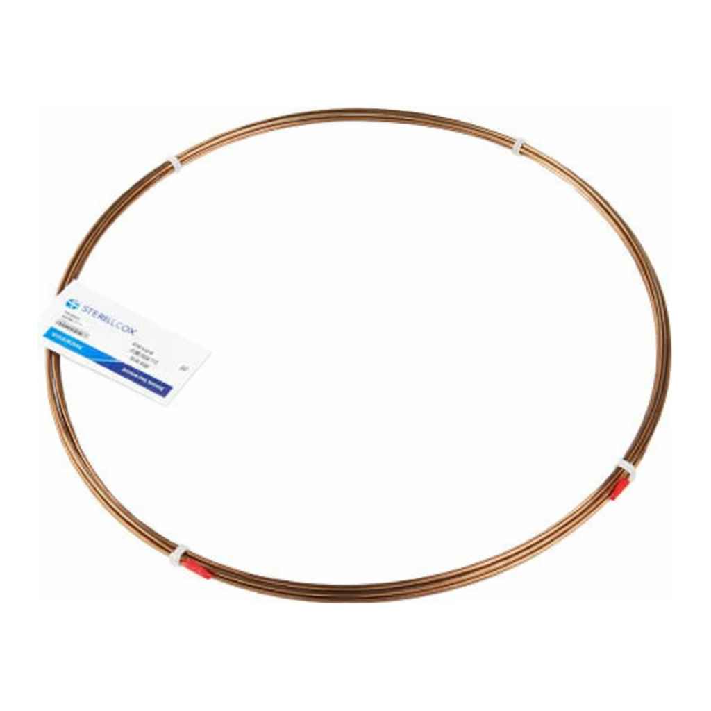 Restek Tubing, Sulfinert, 304SS Welded/Drawn Tubing .010in ID x 1/16in OD Sulfinert, 10ft Roll