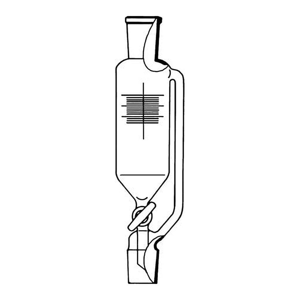 Merck Lenz(R) dropping funnel with pressure equalizing arm