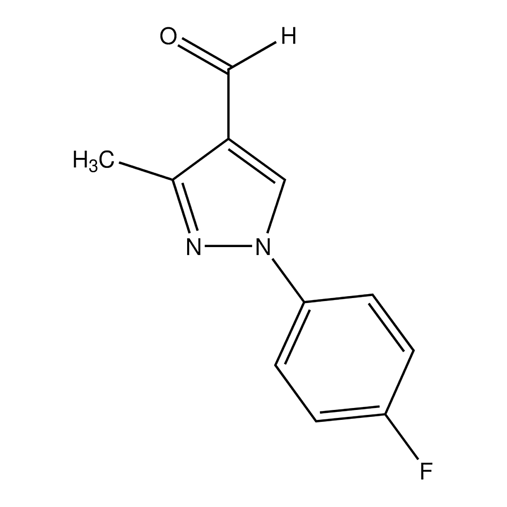 Merck 1-(4-Fluorophenyl)-3-methyl-1H-pyrazole-4-carbaldehyde