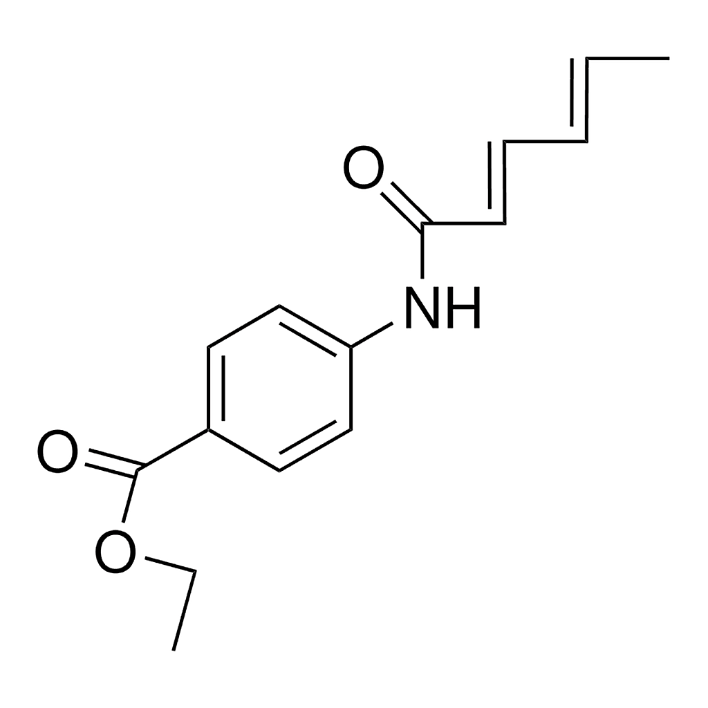 Merck ETHYL 4-(2,4-HEXADIENAMIDO)BEN - 25 MG&
