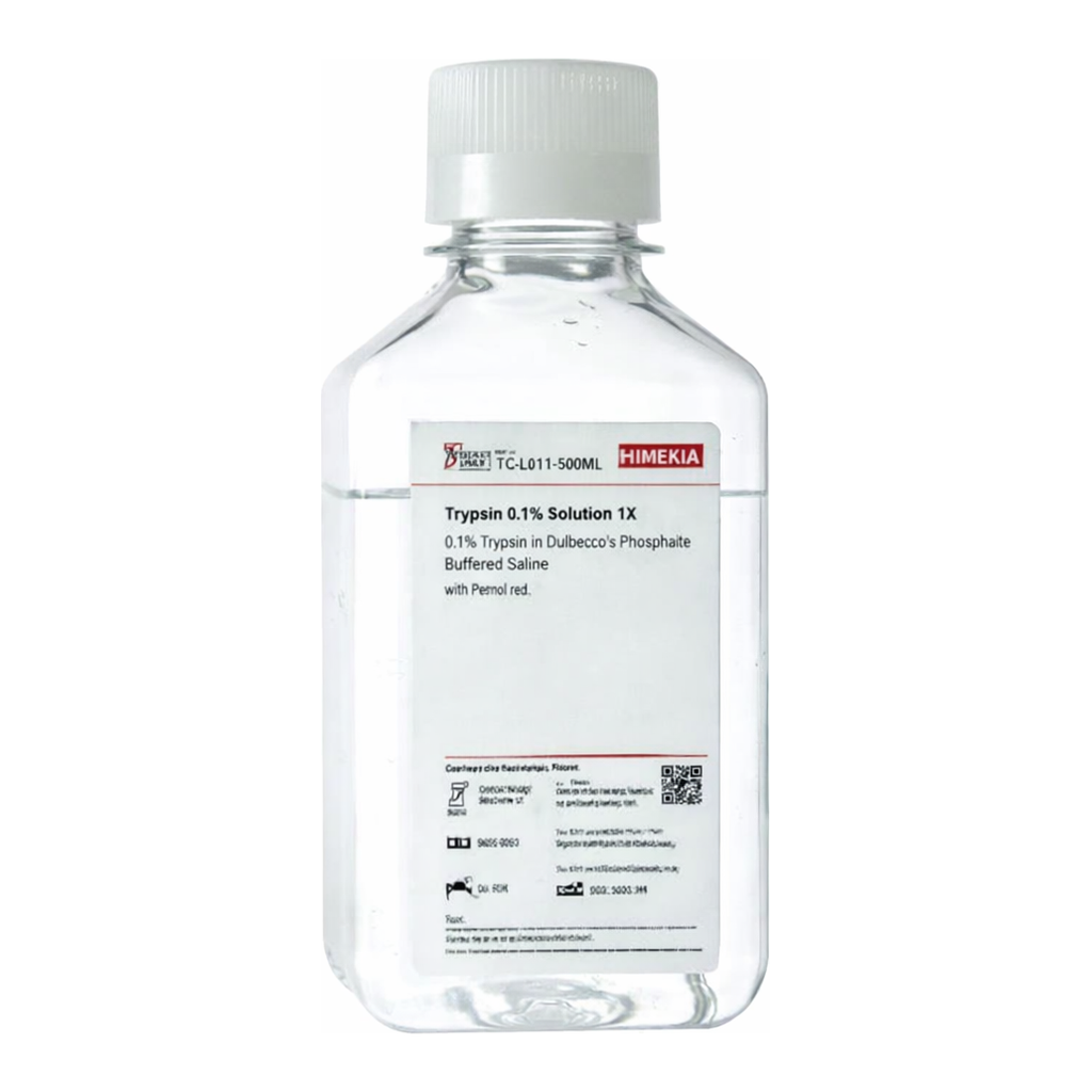 Himedia Trypsin 2.5% Solution 10X 2.5% Trypsin in Hanks` Balanced Salt Solution 10X w/o Phenol red