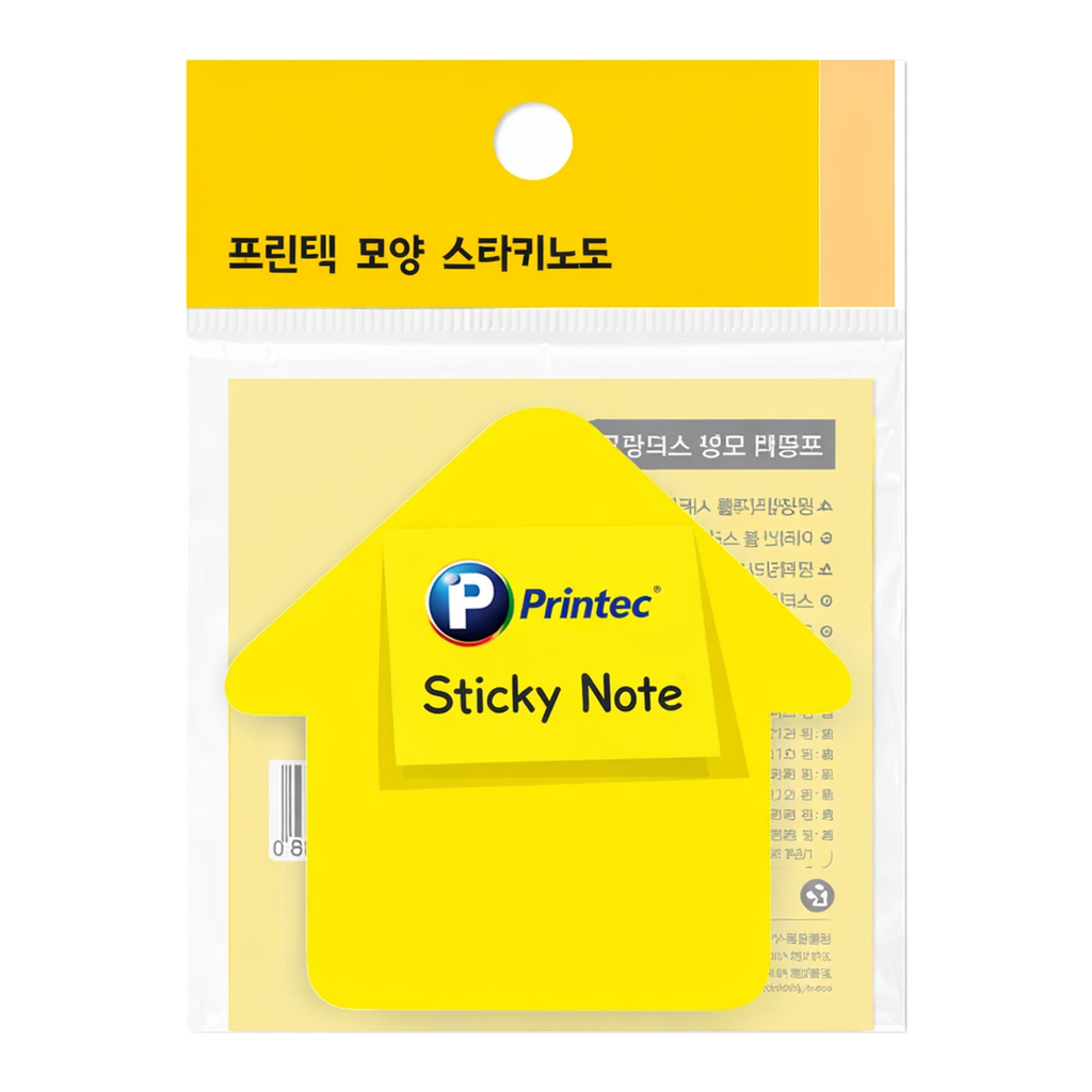 OFFICENEX 프린텍 DI016 스티키노트 모양 스티키 화살표 50매