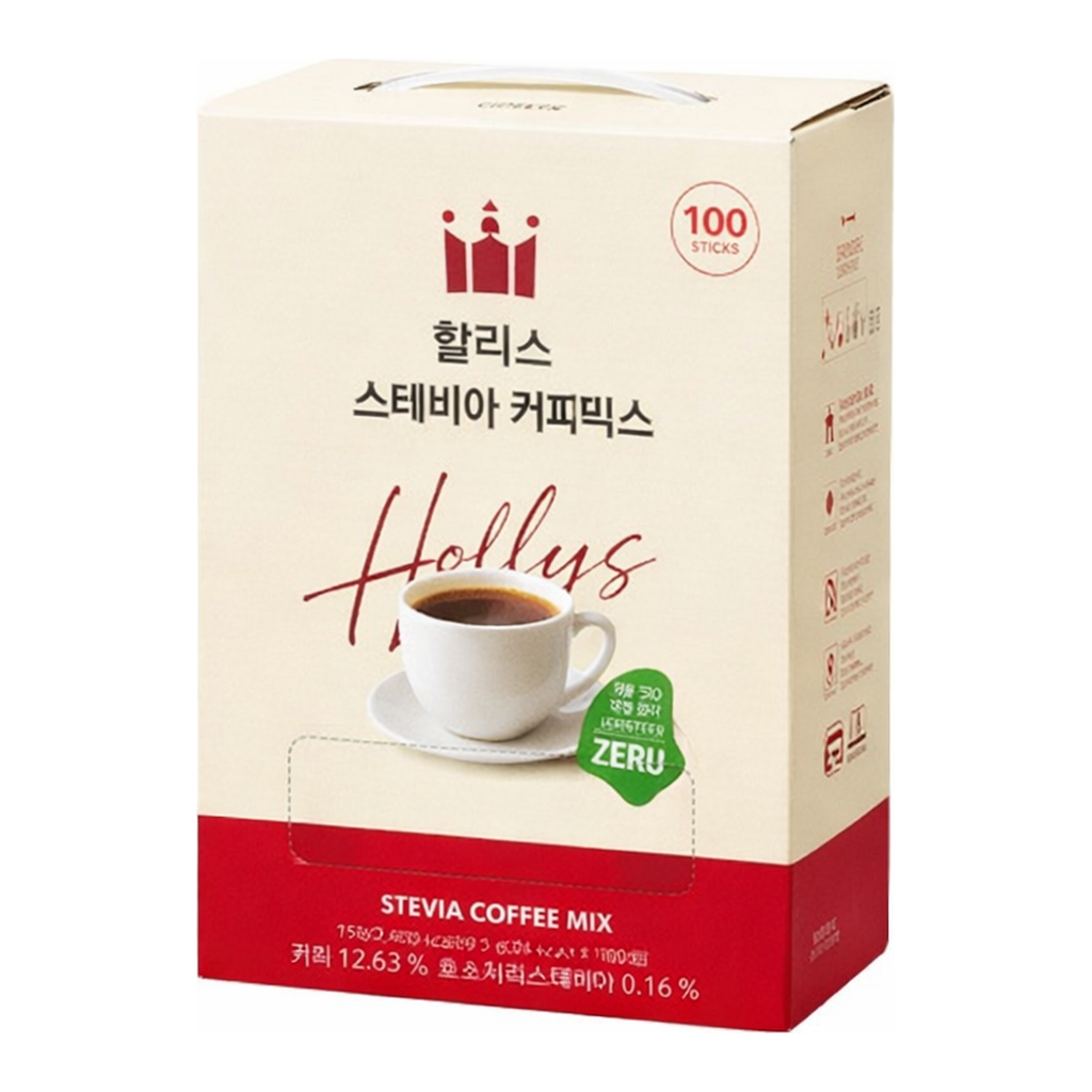 OFFICENEX 할리스 스테비아 믹스커피(9.5g*100T)