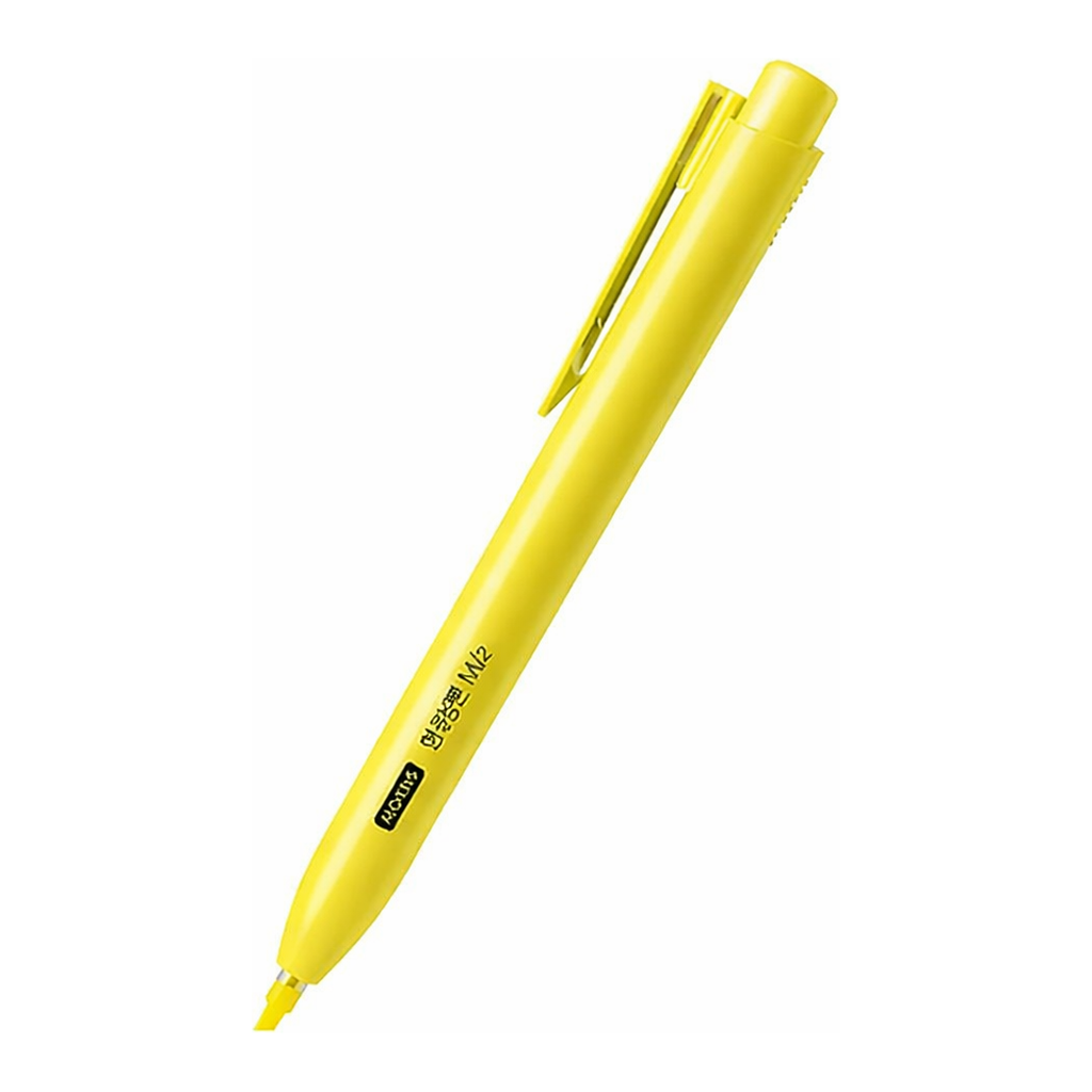 OFFICENEX 저스트클릭 형광펜M2 노랑(4.0mm/모리스)