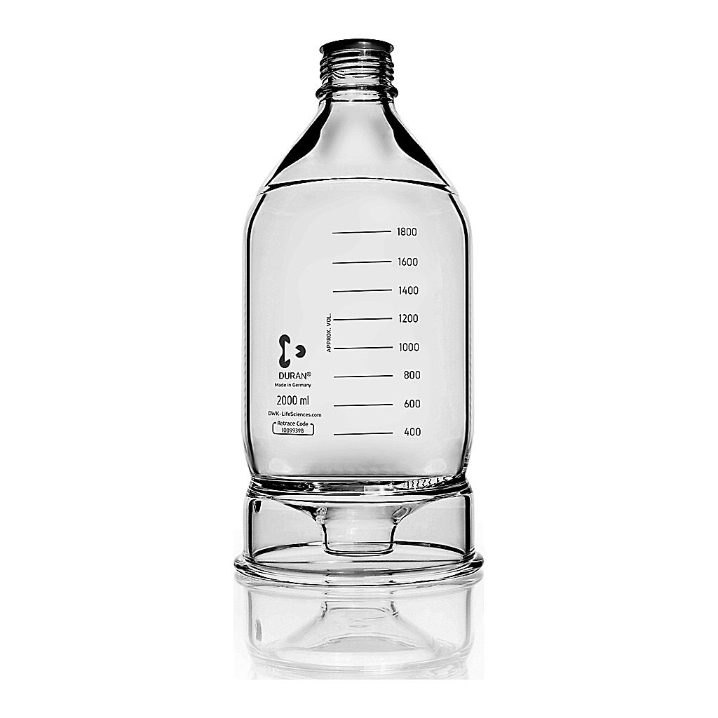 HPLC reservoir bottle DURAN, 2000 ml