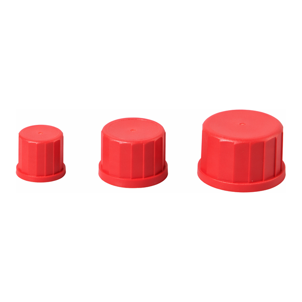 PBT Screw Cap & Pouring Ring for GL Thread 고온용 GL 스크류용 캡과 링