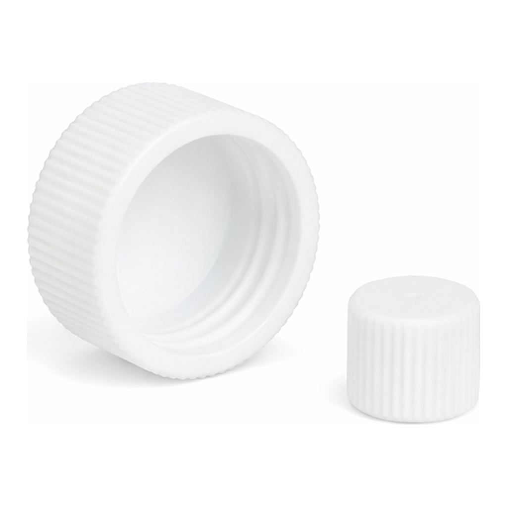 PTFE Screw Cap for GL Thread 고온용 GL 스크류용 캡, PTFE