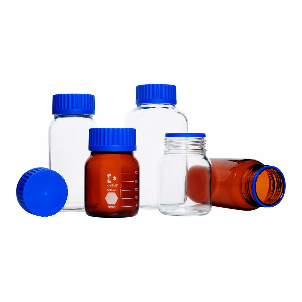 GL80 Wide Mouth Laboratory Bottle, Kimble GL80 광구 랩 바틀