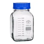 GL80 Wide Mouth Square Laboratory Bottle, Simax GL80 광구 사각 랩 바틀