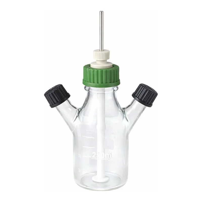 GL45 3-Neck Culture Bottle with PTFE Stirrer GL45 3구 컬쳐 바틀
