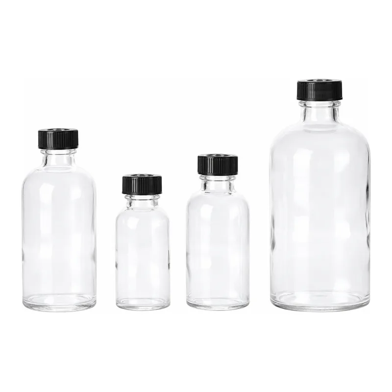 Glass Narrow Neck Bottle 세구병, with PE Cone Lined Cap