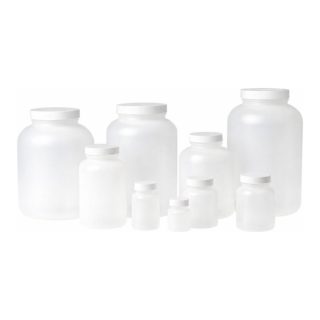 Wide Mouth Round Bottle, HDPE HDPE 라운드 광구병