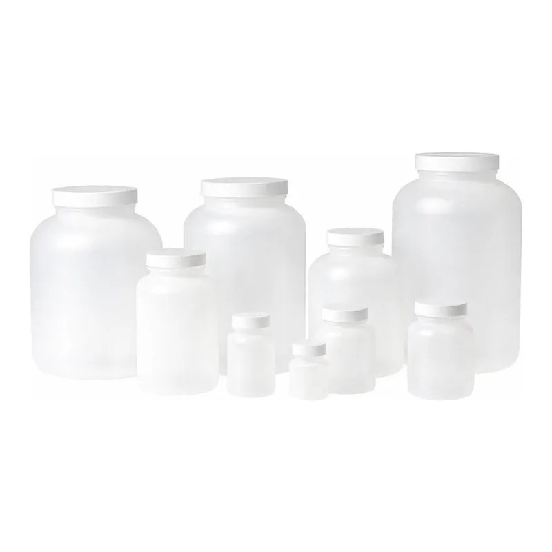 Wide Mouth Round Bottle, HDPE HDPE 라운드 광구병