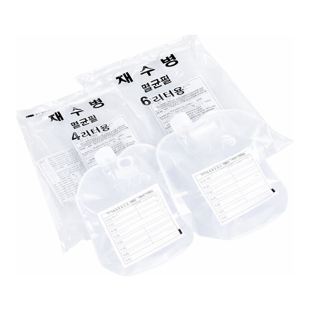 Water Collection Bottle, Sterilized PE 무균 채수병