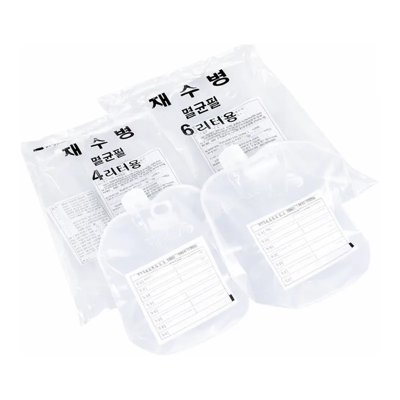 Water Collection Bottle, Sterilized PE 무균 채수병