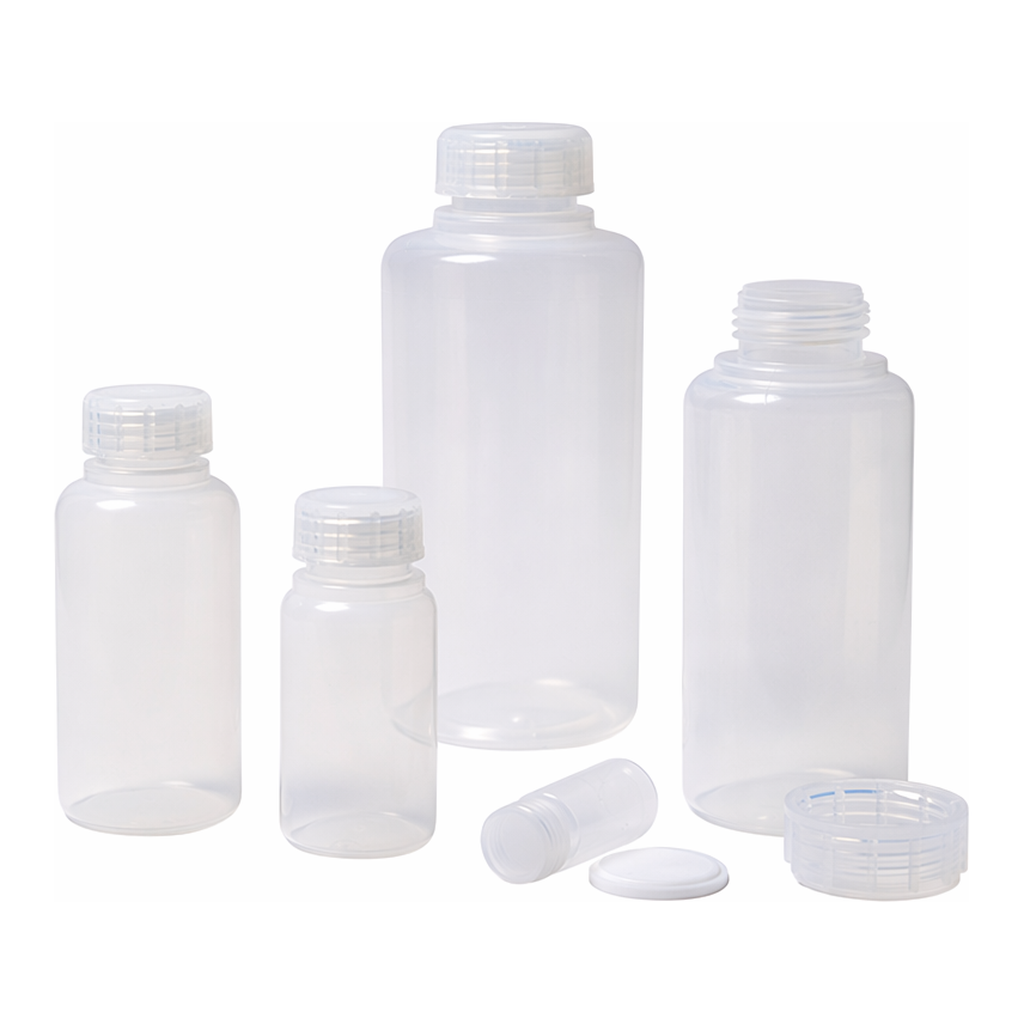 PFA Wide Mouth Bottle, Inner Cap PFA 테프론 광구병, 250℃ 내열, 속 캡 포함