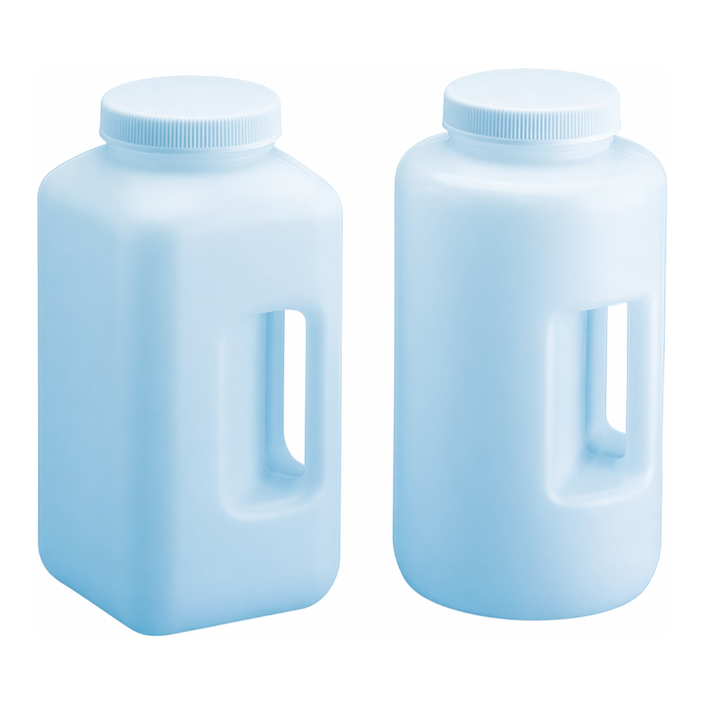 Wide Mouth Bottle With Handle, 4 L 손잡이형 광구병