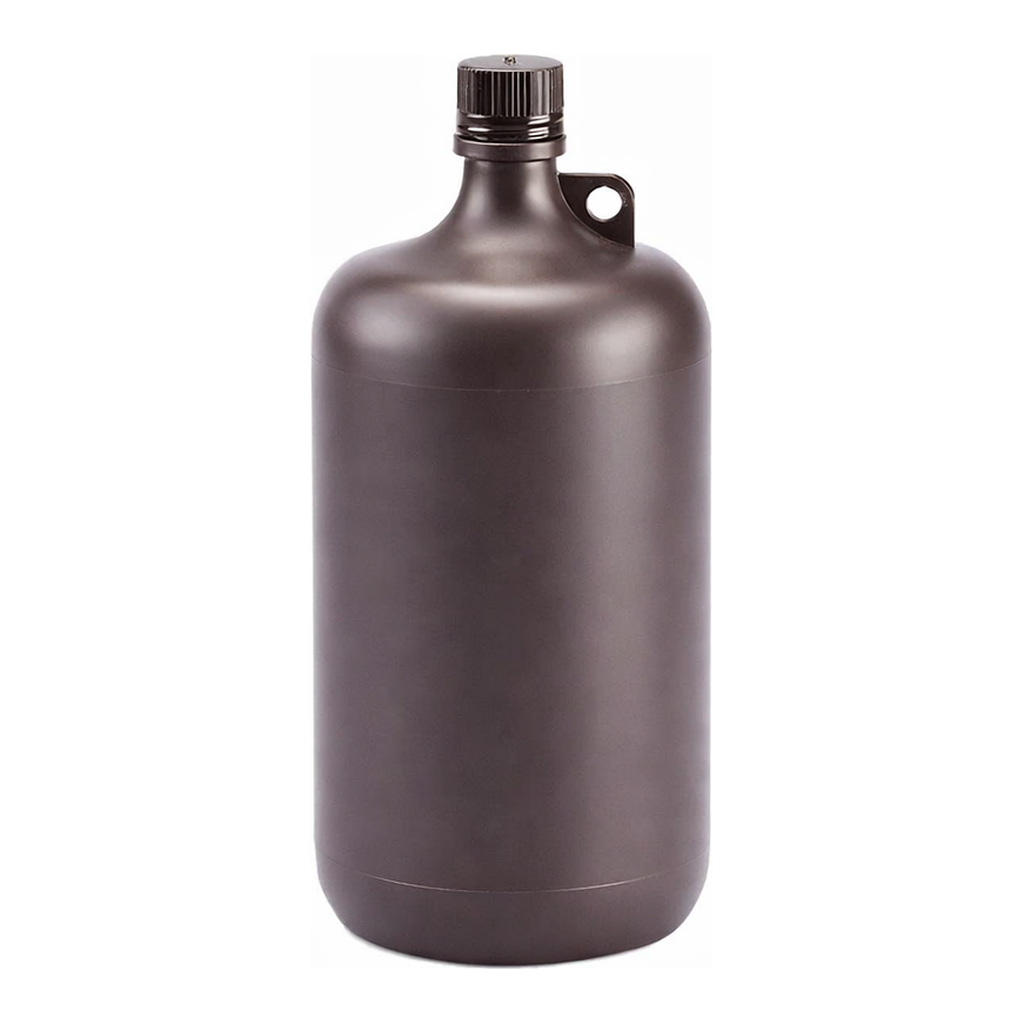 Amber Large Narrow Mouth Bottle, PP 갈색 대용량 세구병