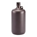 Amber Large Narrow Mouth Bottle, PP 갈색 대용량 세구병