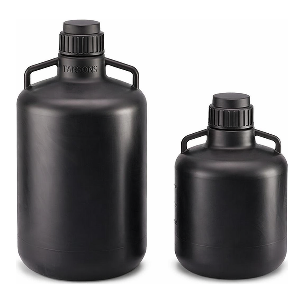 Carboy Amber Large Capacity Bottle, HDPE 대용량 갈색 광구병