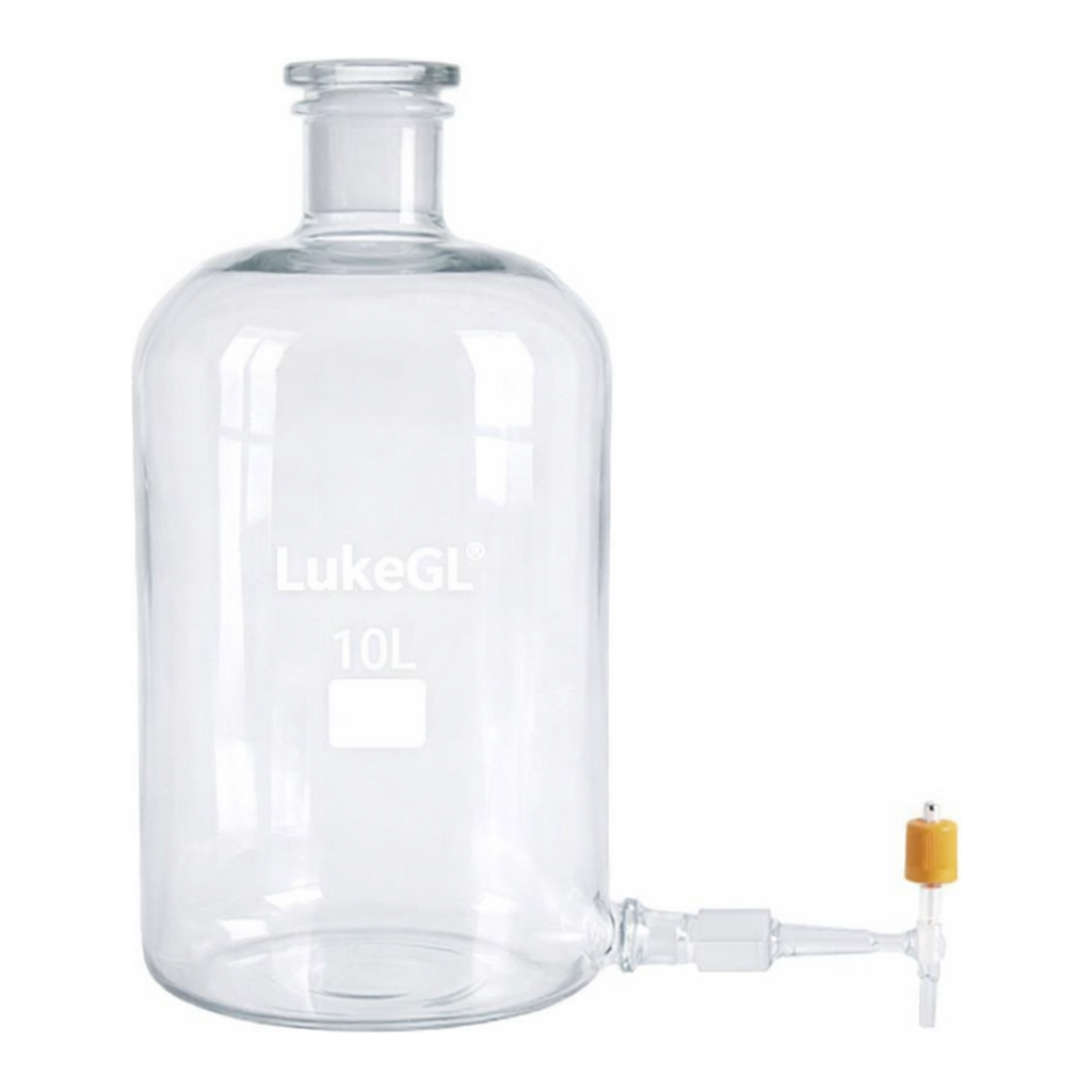 Glass Aspirator Bottle, LukeGL 글라스 아스피레이터 바틀, 콕크 별도