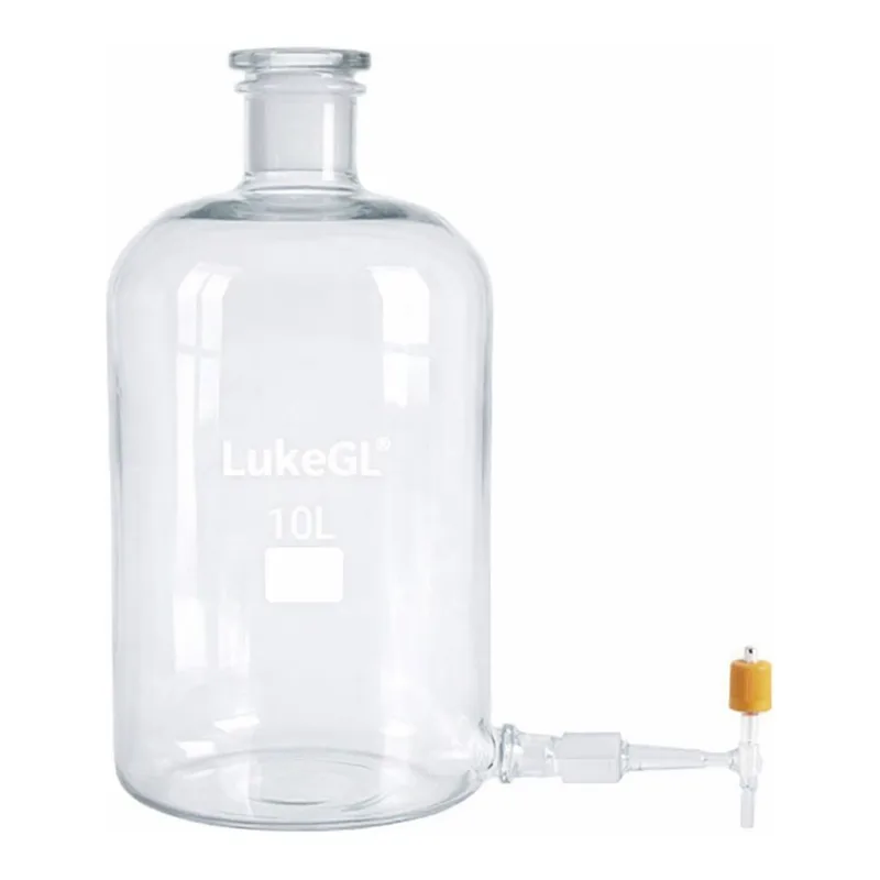 Glass Aspirator Bottle, LukeGL 글라스 아스피레이터 바틀, 콕크 별도