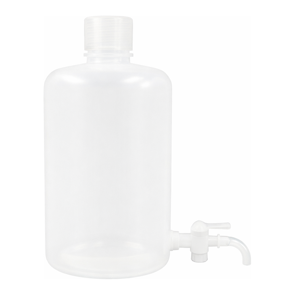 PFA Bottle with Stopcock PFA 테프론 하부 콕크 병