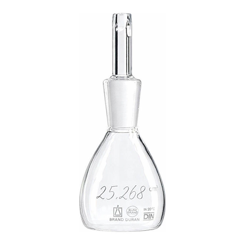 Density Bottle/Pycnometer 비중병, Guy-Lussac, 보증서 포함