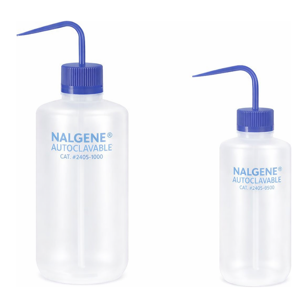 Autoclavable Wash Bottle, PPCO PP 세구 세척병