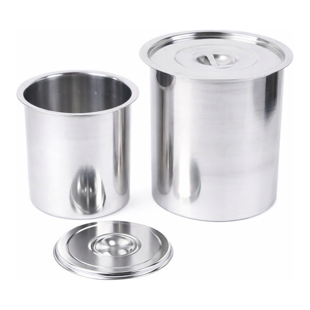 Cylindrical Stainless Steel Container 타원형 스테인레스 용기