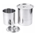 Cylindrical Stainless Steel Container 타원형 스테인레스 용기