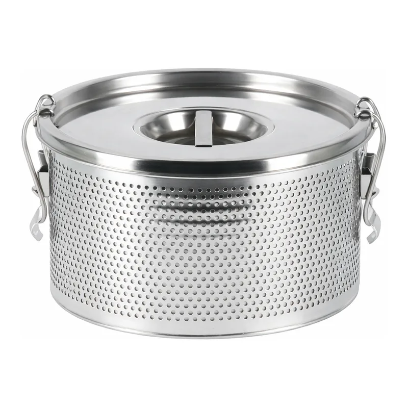 Stainless Steel Container with Hole 타공 스테인레스 용기